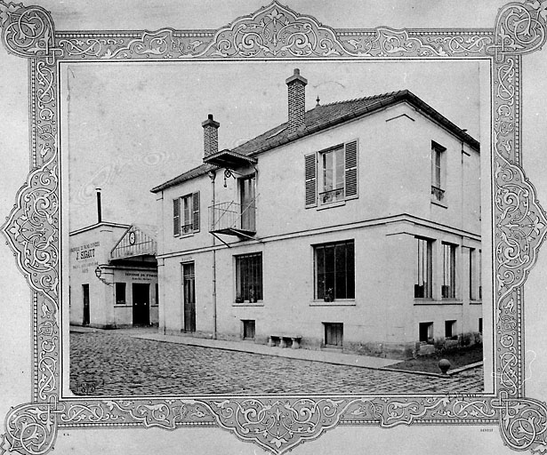 Le bâtiment abritant les bureaux.