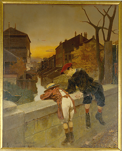 Tableau : La Bièvre à Gentilly.