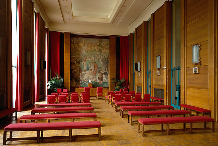 Vue de la salle des mariages.