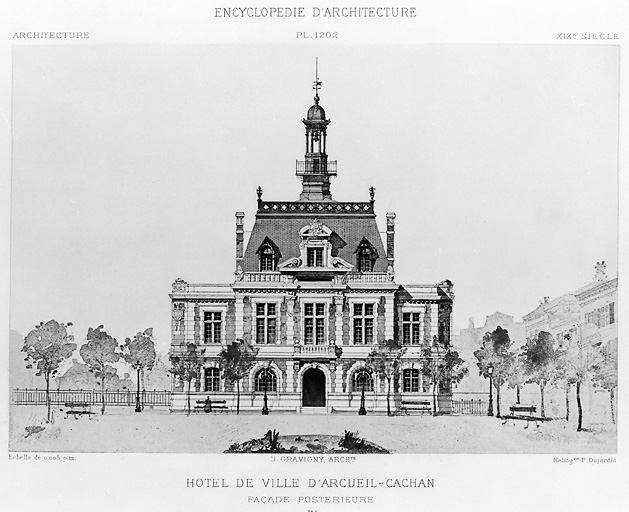 Elévation postérieure.