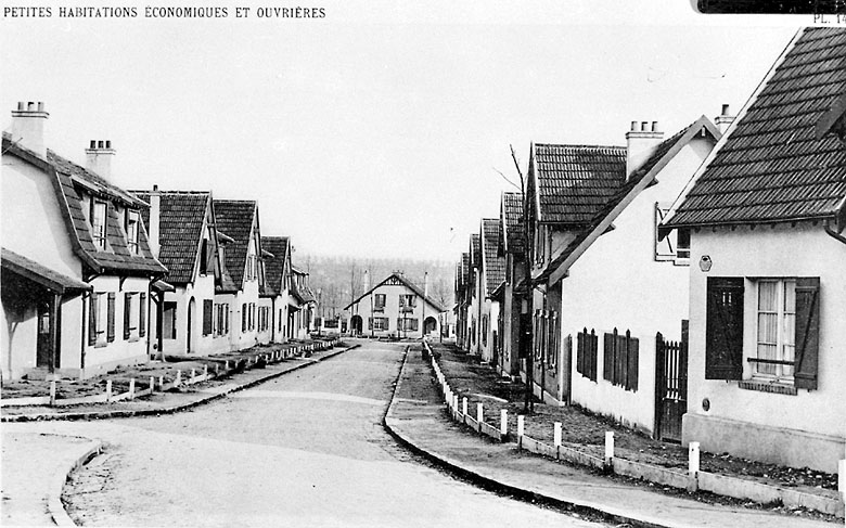 Vue d'une rue.