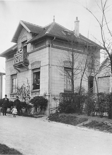 Vue du pavillon de l'économe.