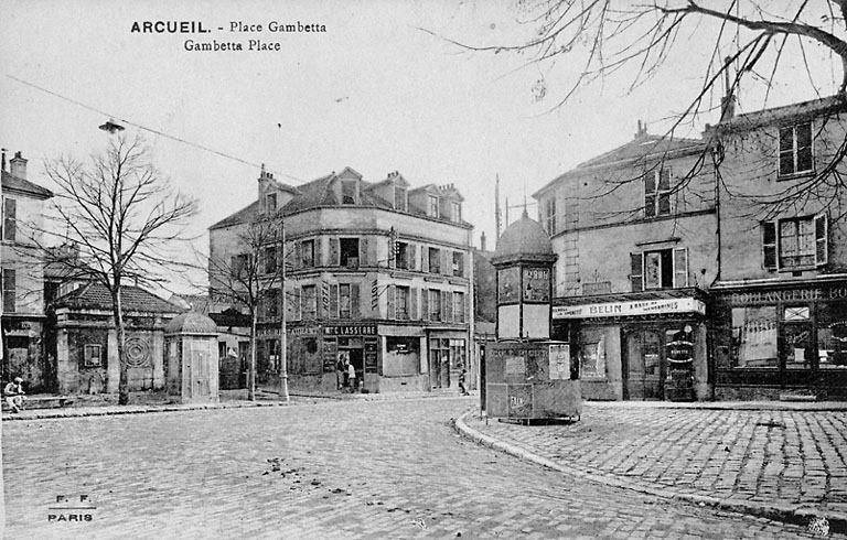 Vue d'ensemble au début du 20e siècle.