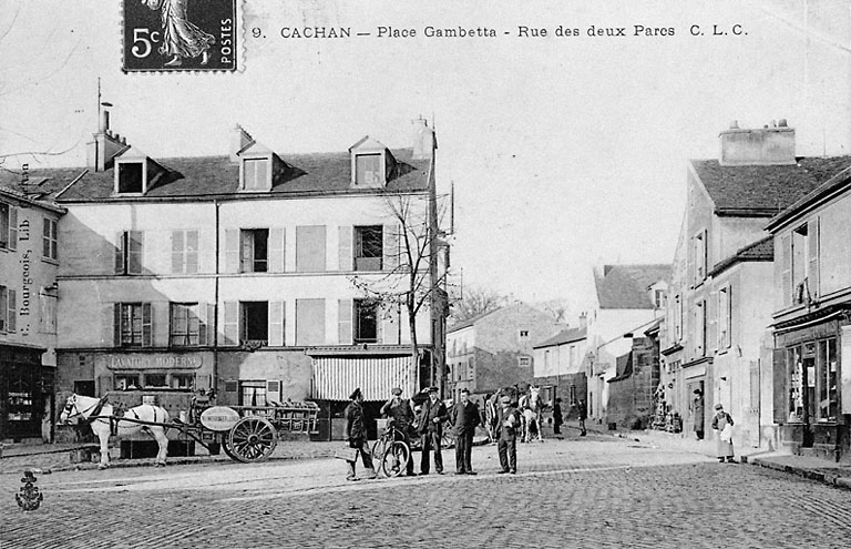 Vue d'ensemble au début du 20e siècle.