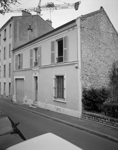 Vue d'ensemble de la maison sise 6, rue Raspail.