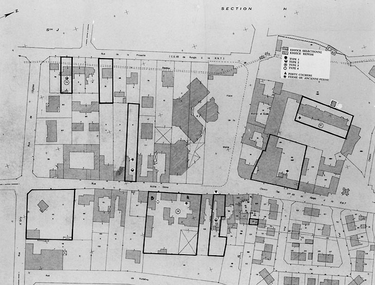 Carte IV d'enregistrement du repérage de Chevilly-Larue.