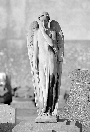 Détail de l'ange.