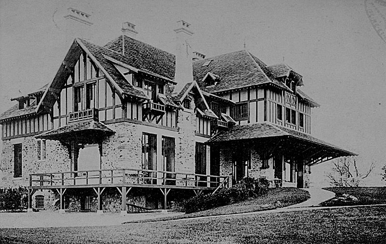 Vue du pavillon du Golf.
