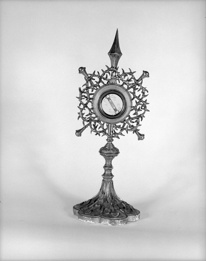 Vue d'ensemble du reliquaire-monstrance de la sainte Epine.