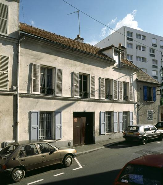Vue d'ensemble d'une maison d'horticulteur, au 3 rue Hoche