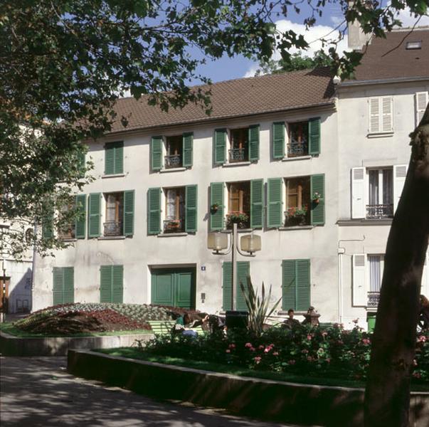 Vue rapprochée du 4, rue de Romainville