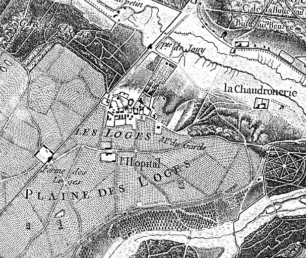 Carte des chasses.