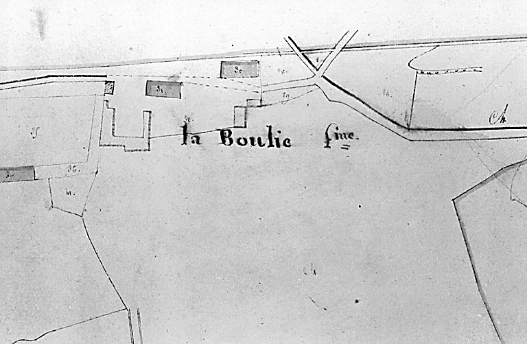 Vue de la ferme de la Boulie.