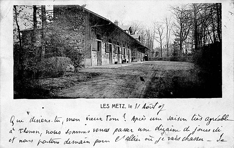 Maison de notable dite Chalet des Metz puis Château de Montebello