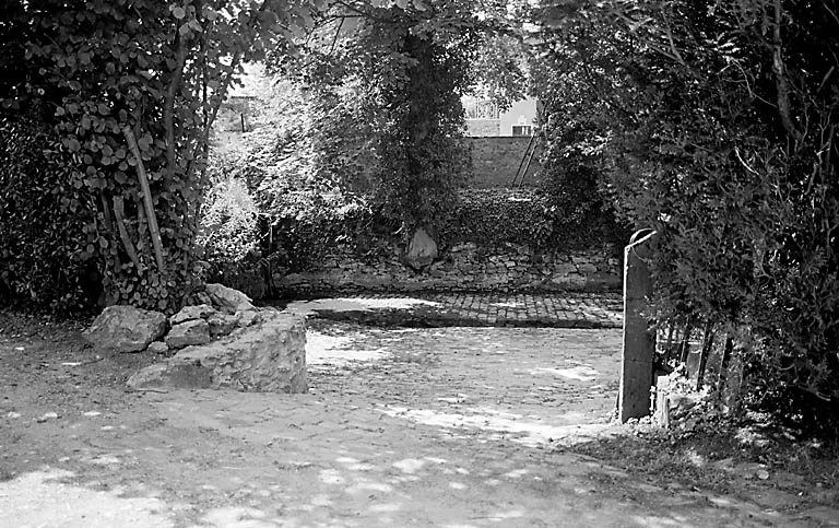 Le pédiluve.
