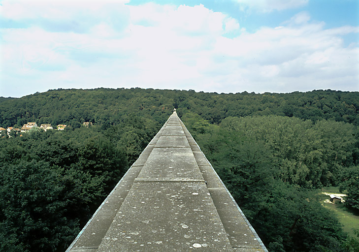 Vue de la partie supérieure.