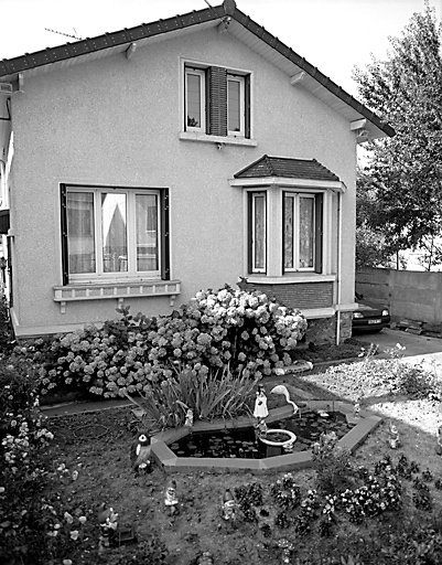 Vue d'une maison.