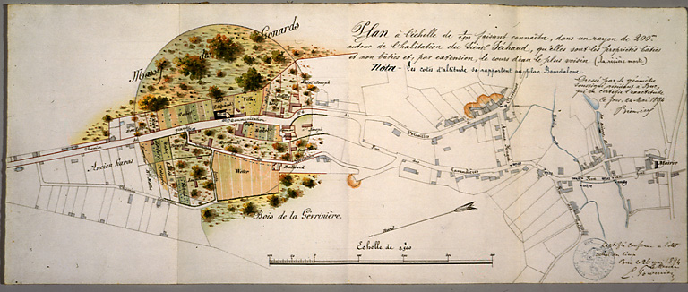 Plan de la ville.