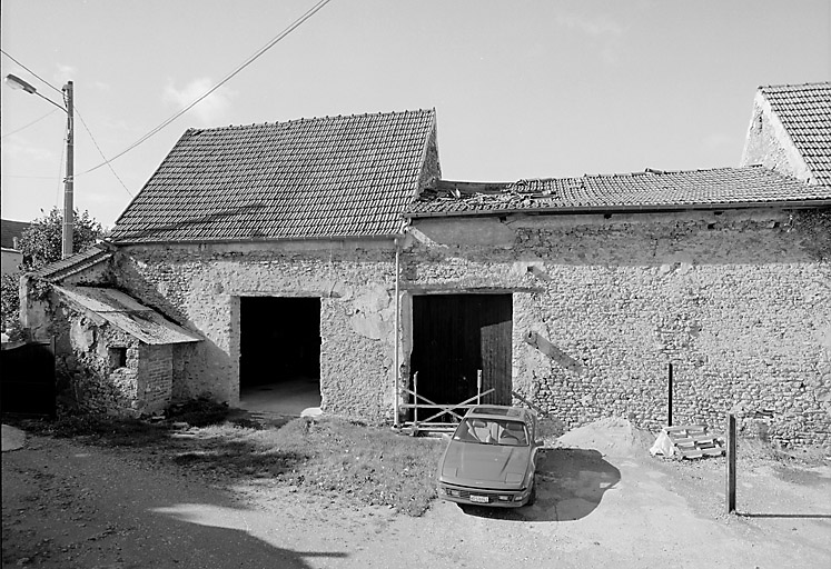 Vue de la grange.