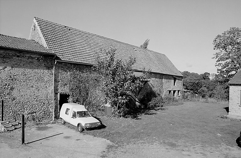 Vue de la grange.
