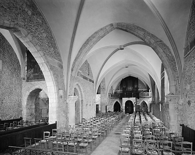 Vue d'ensemble depuis le choeur.