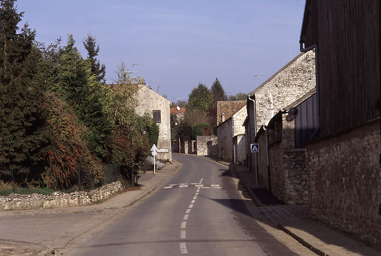 Vue de l'entrée du village.