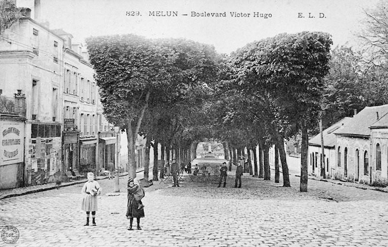 Le boulevard Victor-Hugo, au début du 20e siècle.