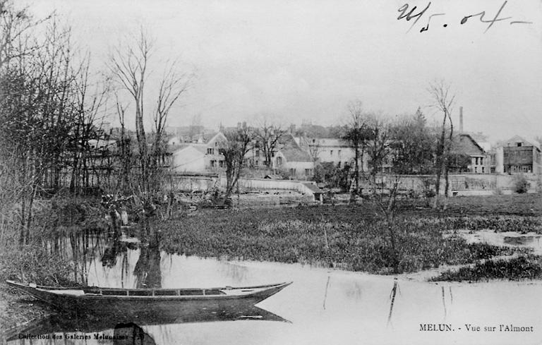 Vue sur l'Almont, vers 1904.