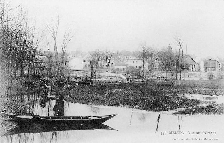 Vue sur l'Almont, vers 1904.