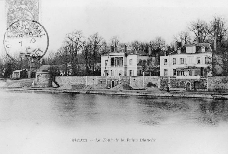 Le quai de la Reine-Blanche, vers 1914.