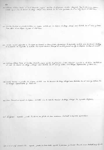 Détail : liste des biens relevant du seigneur aux Mabilleries.
