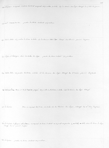 Détail : liste des biens dépendants de la seigneurie de l'Hopital.
