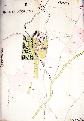 Détail : Les Arpentis.