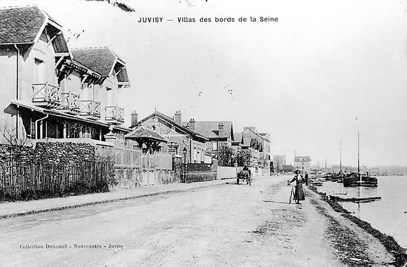 Les bords de Seine au niveau du quai Gambetta.