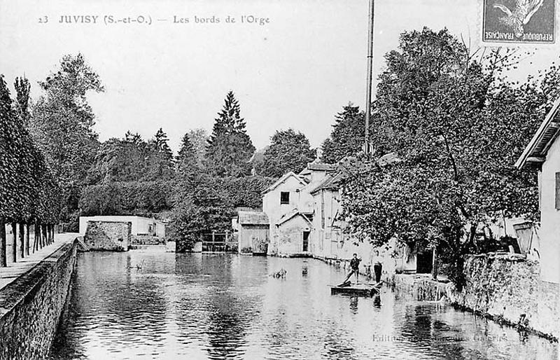 Les bords de l'Orge.