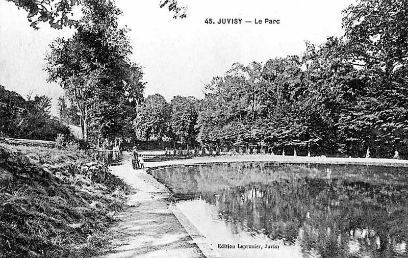 Pièce d'eau du parc.