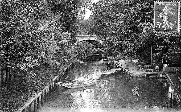 Les bords de l'Orge.