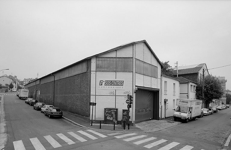 Vue générale de l'usine de transformation des métaux CICT, 37, boulevard Jeanne-d'Arc.