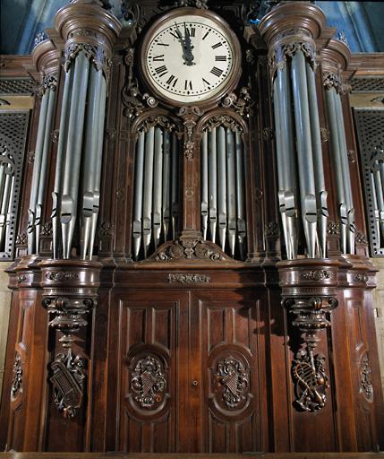 Orgue de tribune : partie instrumentale de l'orgue