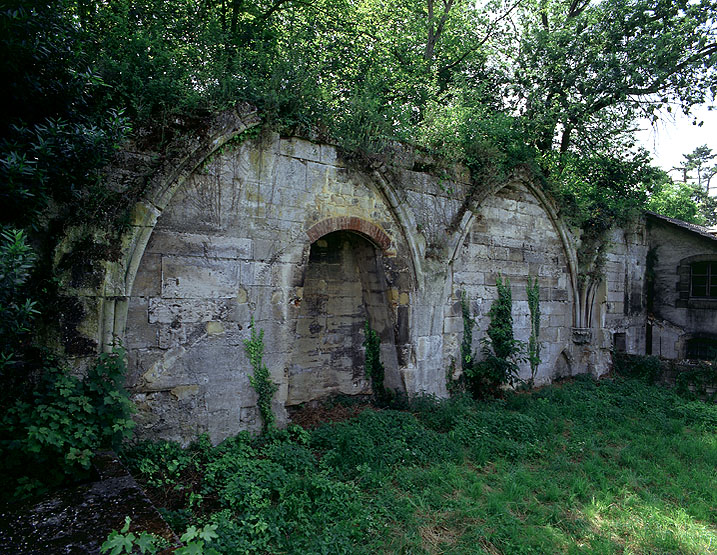 Vestiges de l'abbaye.