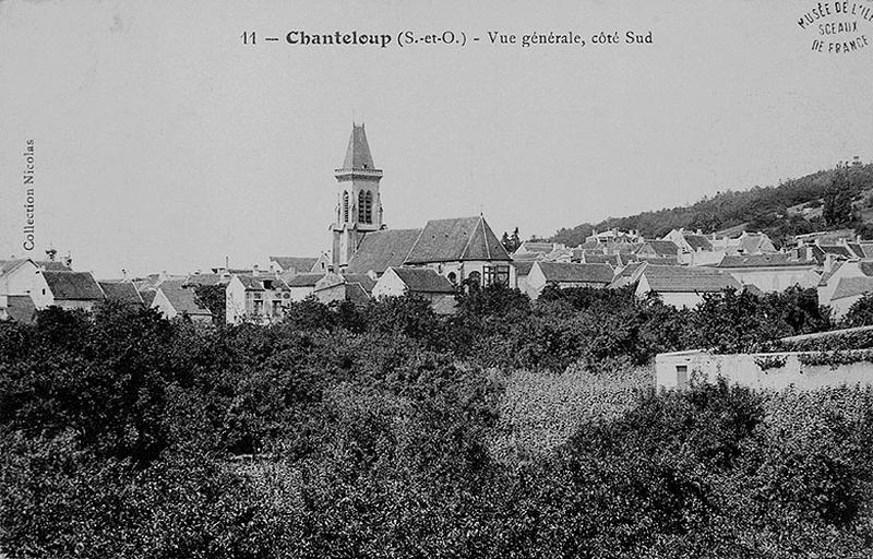 vue générale, côté sud