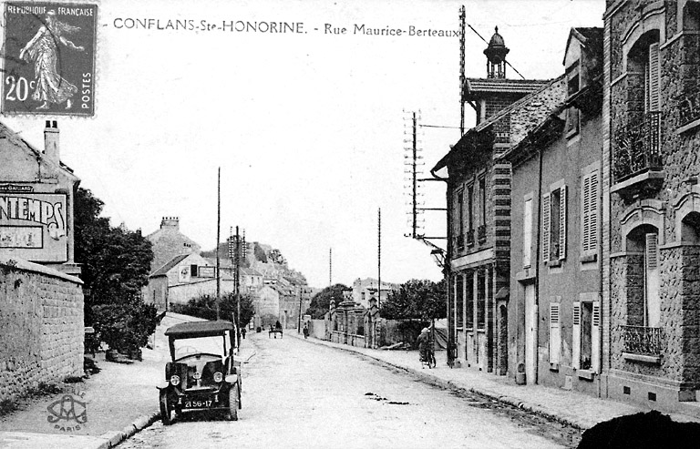 La rue Maurice-Berteaux.