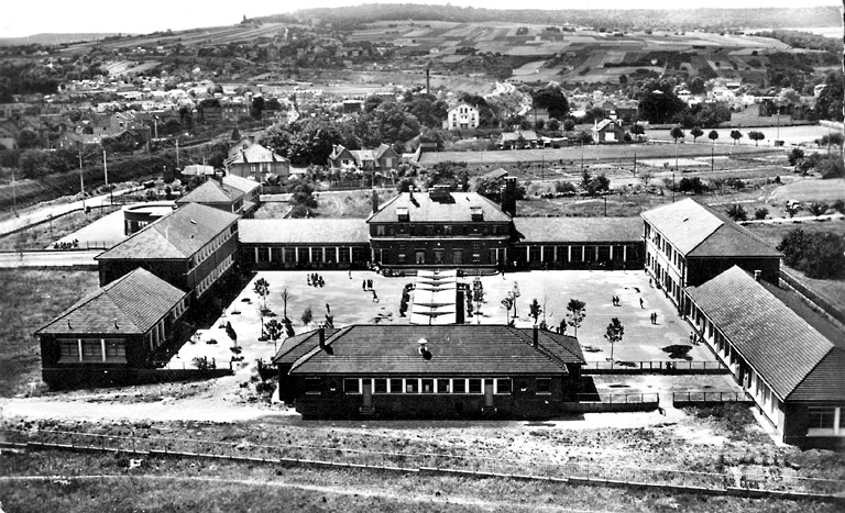 Vue aérienne.