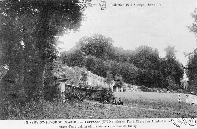 La terrasse du parc.