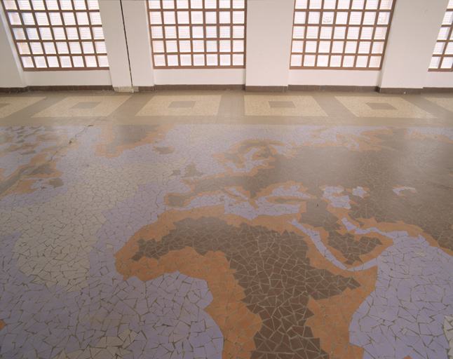 Détail : l'Europe et l'Afrique.
