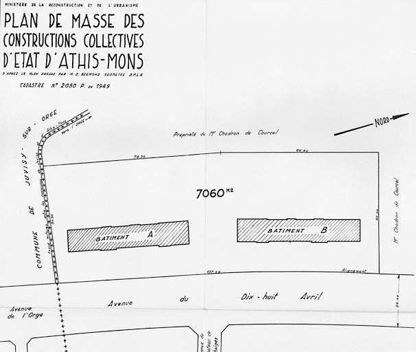 Plan de masse.