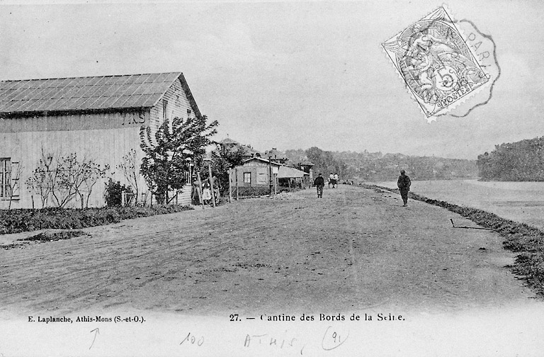 La cantine des bords de Seine.