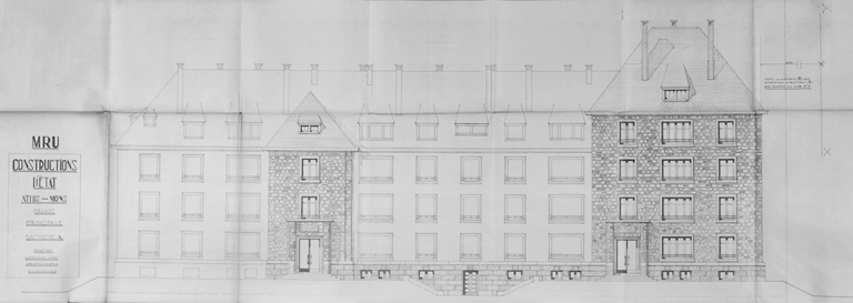 Façade antérieure.
