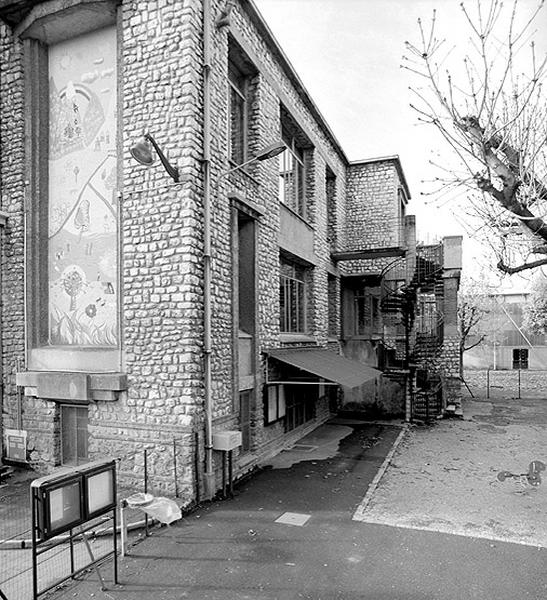 Le pavillon des éditions du Cerf : façade nord.