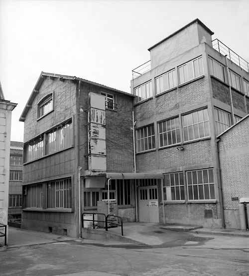 Vue des ateliers et bureaux